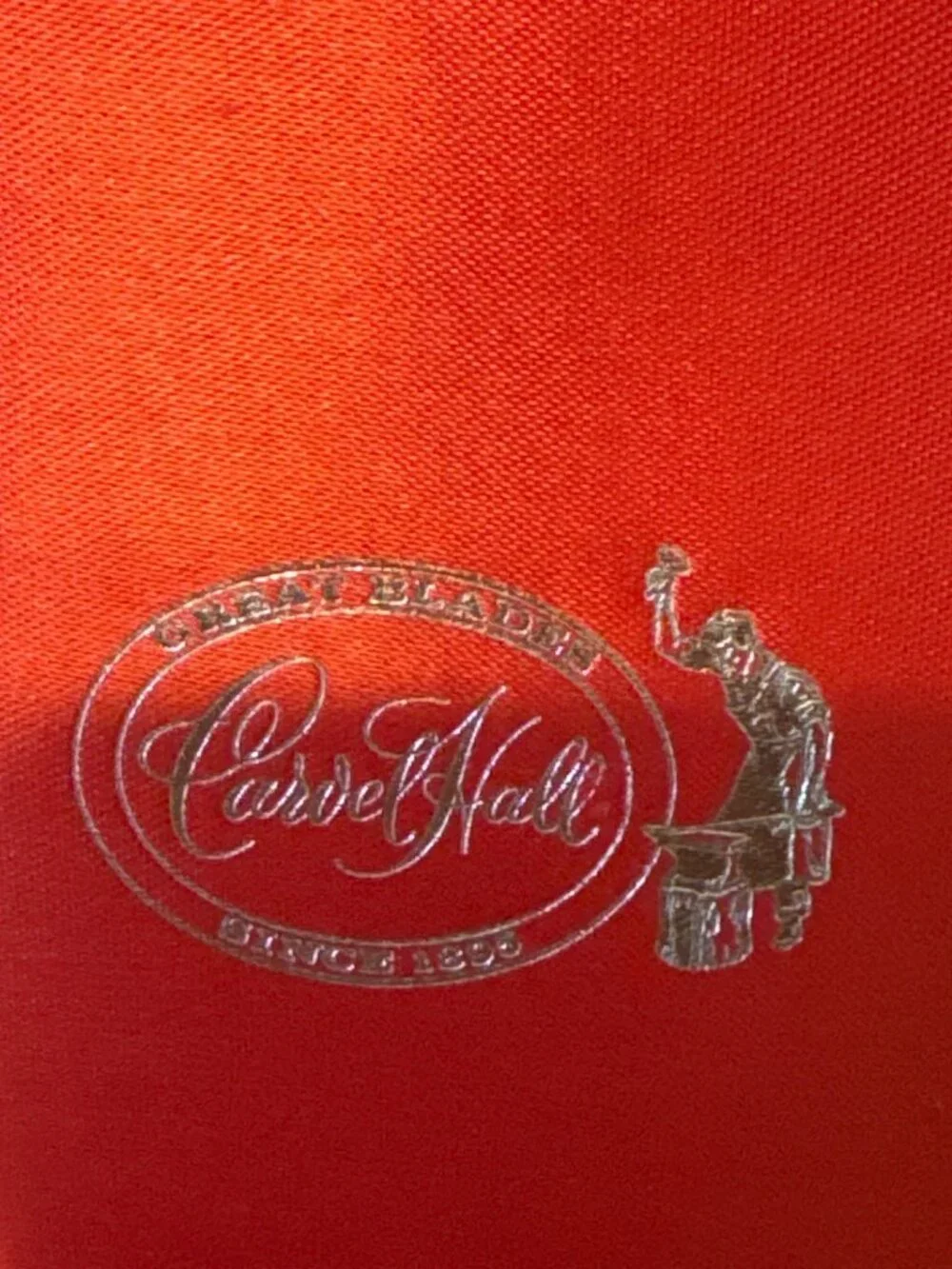 Vintage Carvel Hall Stainless Steel Steak Knife Set In Box